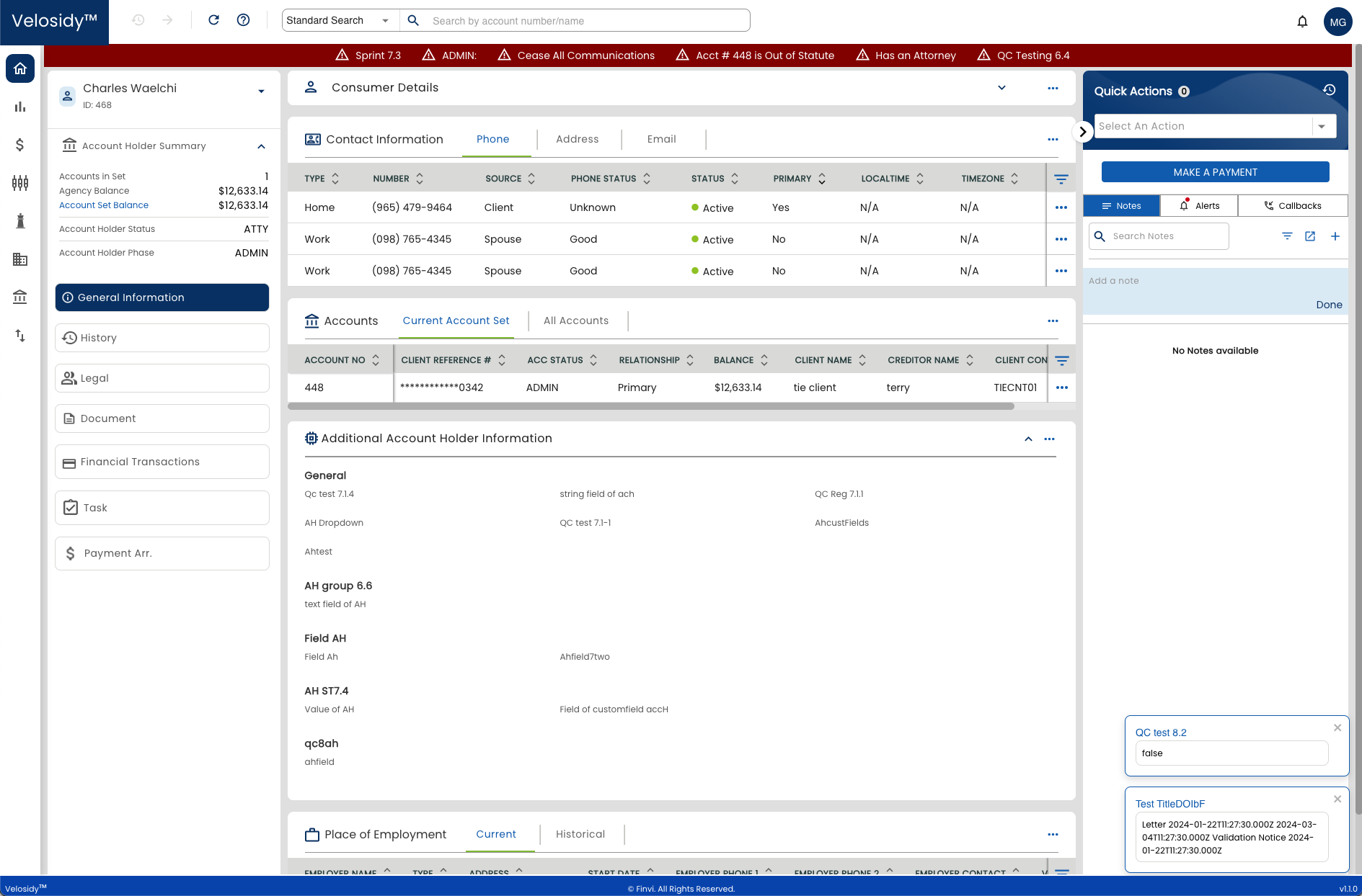 screenshot of Artiva RM